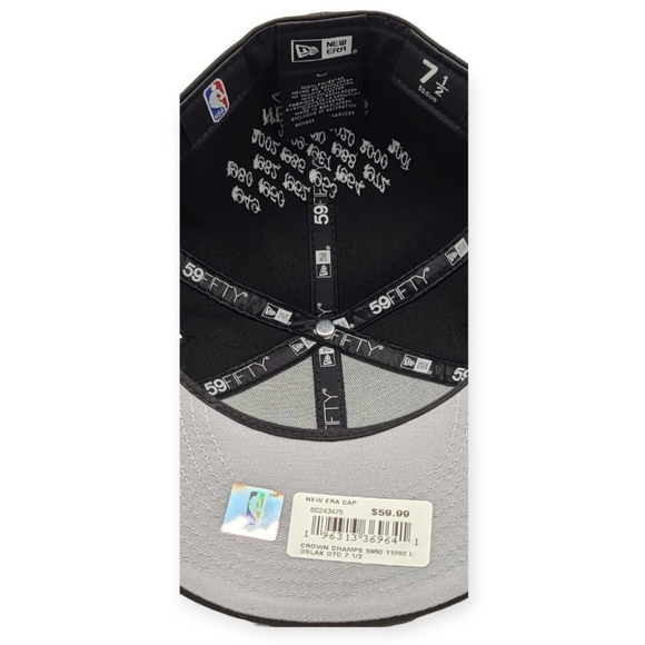 New Mens Fitted LA Lakers 17x Champions Cap Hat size (7½) - Picture 5 of 5